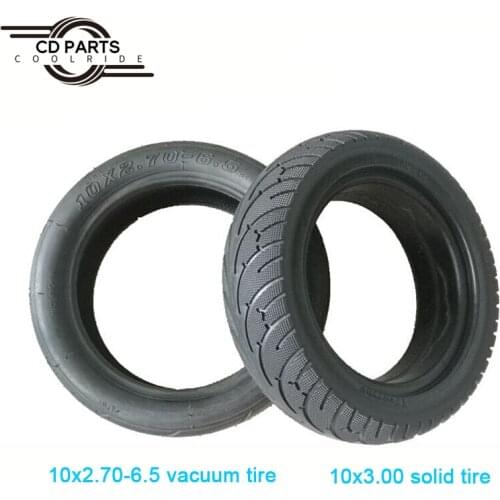Electric Scooter 10-inch Inner Tube, Tubeless Tire 10x3.0 Solid Tire 10x2.70-6.5 Inner Tube Straight Mouth 255x70 Honeycomb Tire