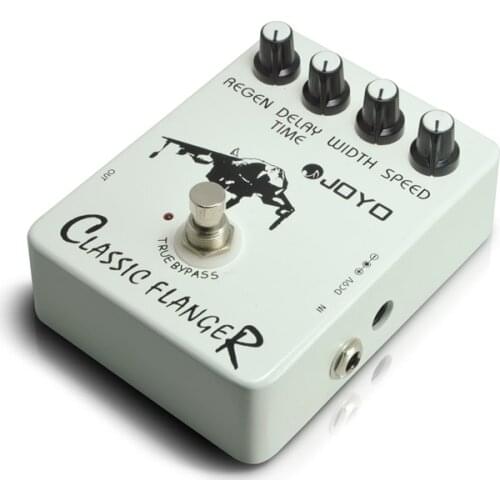 Joyo JF-07 Classic Flanger Guitar Effect Pedal with Free Pedal Case