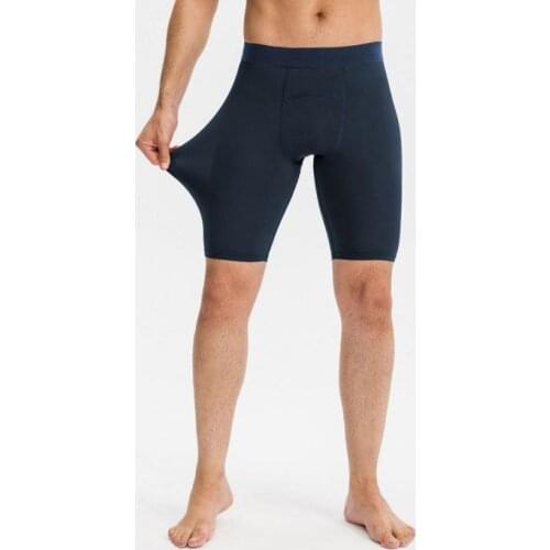 Mens Quick-dry Shorts Fitness Training Basketball Leggings Running Stretch Tight Fitness Shorts