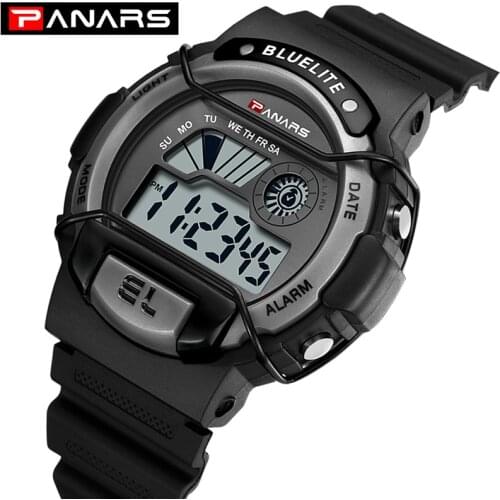 Mens Wrist Watch Luxury LED Alarm Digital Watches Mens Wristwatch Waterproof Casual Sport Watch For Men Clock relogio masculin
