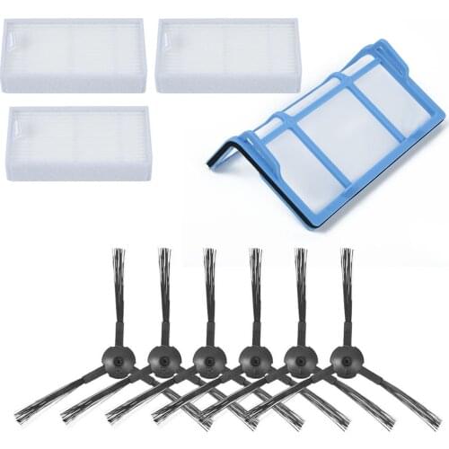 Prefilter Mesh Filter Side Brush For ILIFE ZACO V3 V3s V5 V5s V5s Pro For Medion MD16192 MD18500 MD18501 MD18600 Vacuum Cleaner