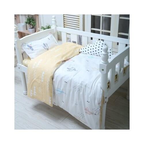 New Arrive Cactus Crib Bedding Set Breathable Washable Baby Bedding Blanket Soft Warm ,Duvet/Sheet/Pillow, with filling