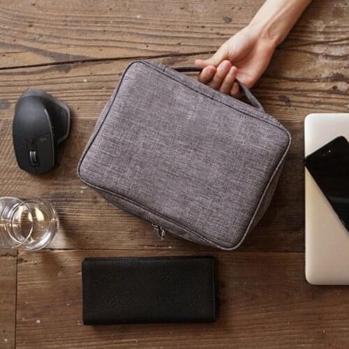 Portable Cable Digital Storage Bags Organizer USB Gadgets Wireless Charger Power Battery Zipper Cosmetic Bag Case Accessories