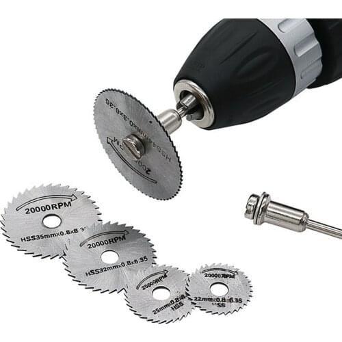 Drop Shipping Metal HSS Circular Saw Blade High Speed Steel Woodworking Cutting Disc for Dremel Rotary Tools Durable Quality