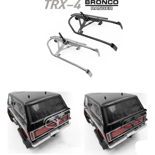 Rc Car TRAXXAS TRX4 FORD BRONCO Metal Spare Tire Bracket For 1/10 Remote Control Cars Toys Off-Road Rc Truck Crawler Part