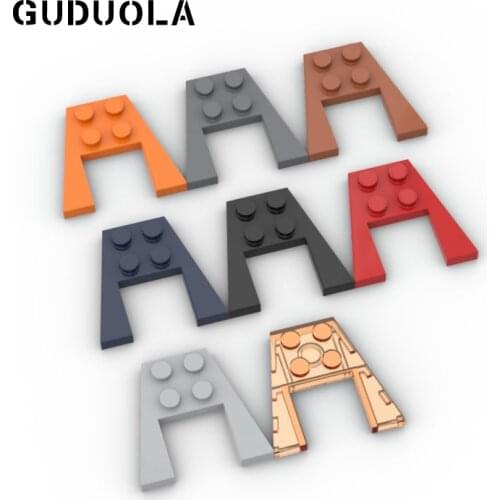 Guduola Special Brick Wing 4x4 with 2x2 Cutout (41822/43719) MOC Building Block Children Toys 30pcs/LOT