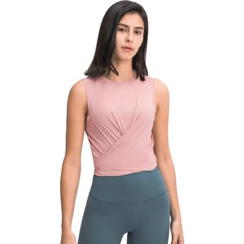 Sports Sleeves Yoga Tops Running T-shirt for Women Fitness Workou Breathable Lulu Crop Top Blouses Female Clothing Sportswear