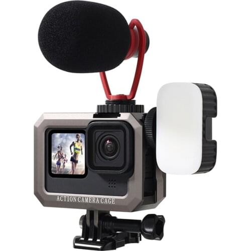 Protective Frame Mount Housing Border Case Expansion Frame for GoPro Hero 9 Action Camera Parts