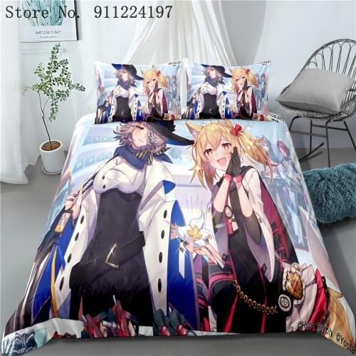Tomorrows Ark Bedding Set 3D Anime Duvet Cover For Kids Bedclothes Comforter Bedding Sets Quilt Covers Pillowcase 2/3pcs