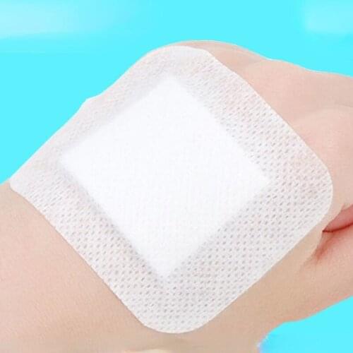 10pcs Breathable Medical Wound Sterile Dressing Large Size Wound Stickers Individual Package First Aid Kit