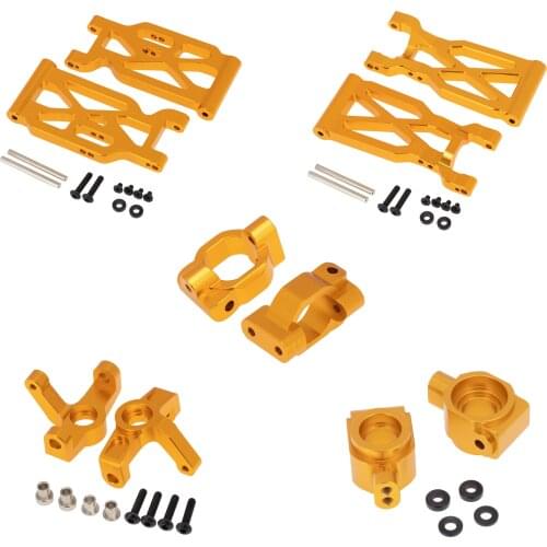 104001 Metal Upgrade Part Swing Arm Steering Cup Rear Axle Mount C Base 1858 1859 1860 1861 1862 For 1:10 RC Car WLoys