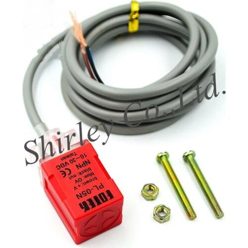 Free Shipping PL-05N DC 10-30V 200mA NPN NO 5mm Inductive Proximity Sensor Detection Switch