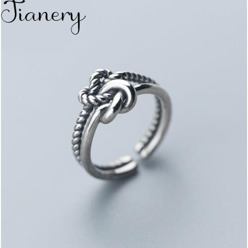 Bohemian Vintage Big Bow Knot Rings For Women Lady Men Antique Knuckle Rings Boho Jewelry Anillos 2021