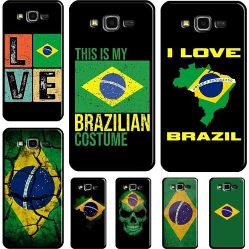 Brazil Brazilian flag Phone Case For Samsung Galaxy J8 A9 A7 2018 A8 A6 J6 J4 Plus J1 J3 J5 J7 A3 A5 2016 2017