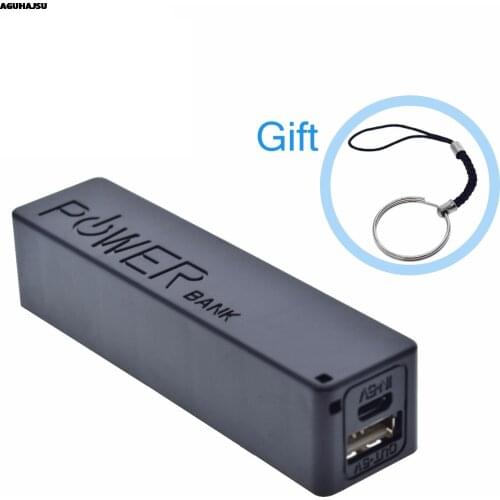 USB Power Bank Case Kit 18650 Battery Charger DIY Box Shell Kit Black For Arduino