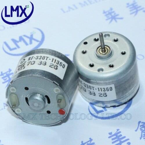 2pcs RF-330T-11360 DC6V 6400RPM DC Motor for DIY Accessories MABUCHI