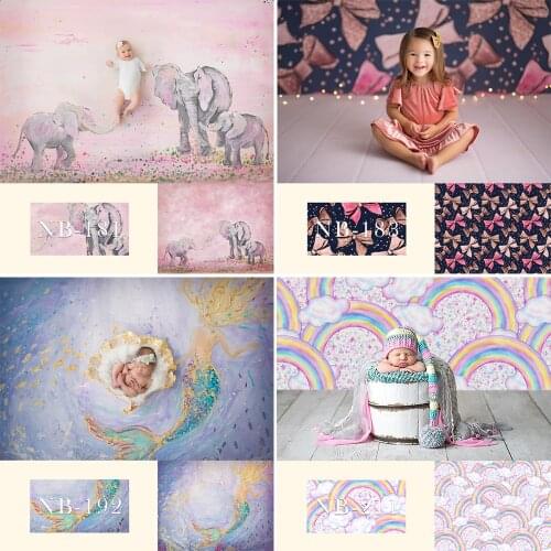 Newborn Baby Portray Photography Backdrop For Photo Studio Children Kids Birthday Background Decoration Portrait Photocall Props