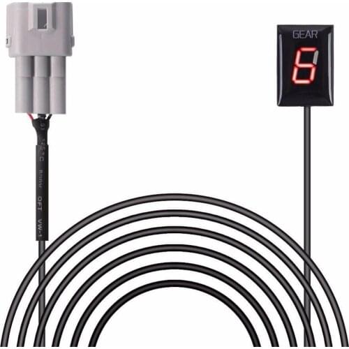 Bike Motorcycle Gear Indicator for Suzuki GSX-R600 GSX-R750 GSX-R1000 GSX1400 SV650 SV1000 DL650 GSX650F GSF1250 Plug & play