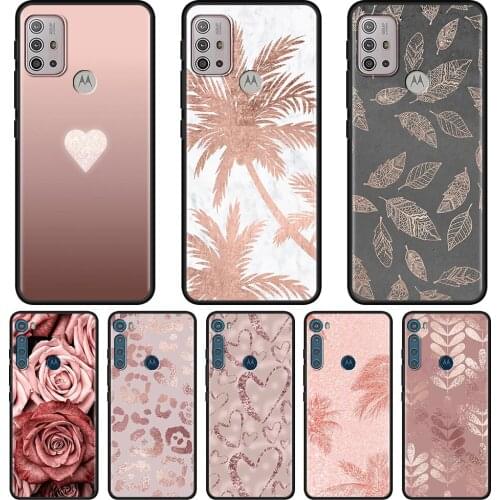 Beautiful Rose Picture For MOTOROLA One Fusion Case for Moto G10 G9 G8 Plus Play Power One G20 G30 G40 G50 G60 Edge 20 Shell