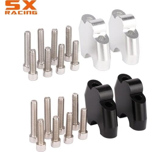 Motorcycle Silver Or Black Handlebar Riser Up Backs Moves Bracket Kit Clamp For HONDA NC700S NC700X NC750X CB500X