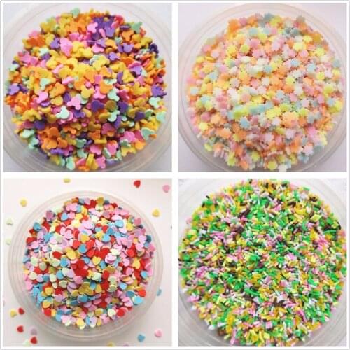Felicoalice 100g Slime Fake Sprinkles Filler Candy Cake Dessert Mud Decoration Toys Accessories