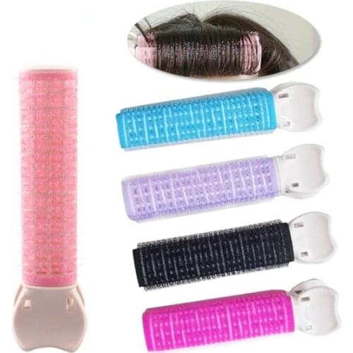 Natural Fluffy Hair Clip Curly Hair Plastic Hair Root Self-adhesive Bangs Hair Styling Clip No Heat Hair Pins Hair Accessories