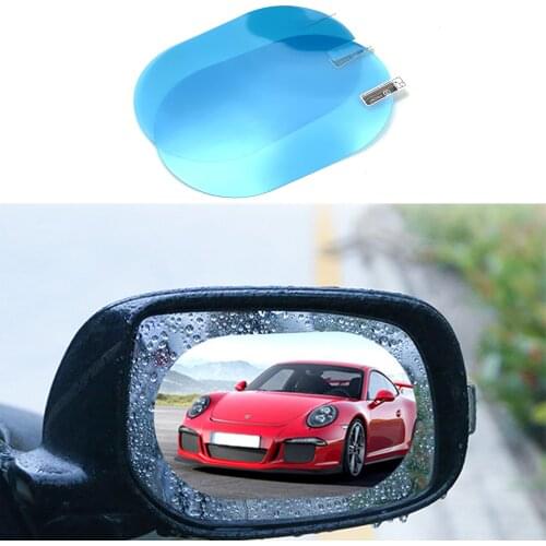 2pcs Car Mirror Anti-Fog Water film For Peugeot 107 108 206 207 208 301 307 308 407 408 508 2008 3008 4008 5008 Exalt