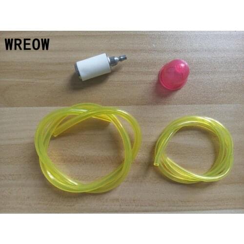 Drop ship Car Fuel Line Fuel Gas Line Pipe Hose For Trimmer Chainsaw Blower 2/2.5mm/3 mm Feather lite Trimmer Primer Filter