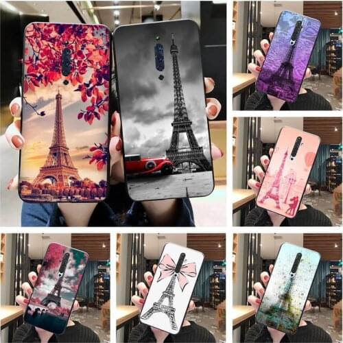 Romantic Paris Eiffel Tower Phone Case For Oppo A5 A9 2020 Reno2 z Renoace 3pro A73S A71 F11