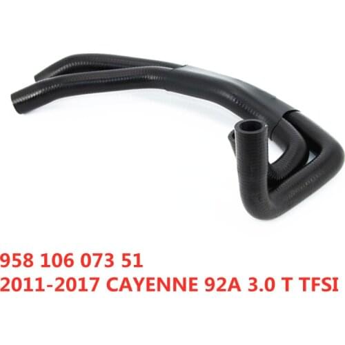 Engine Coolant Hose Tube Assembly Tubing For PORSCHE CAYENNE 92A 3.0 T TFSI 2011-2017 958 106 073 51 95810607351