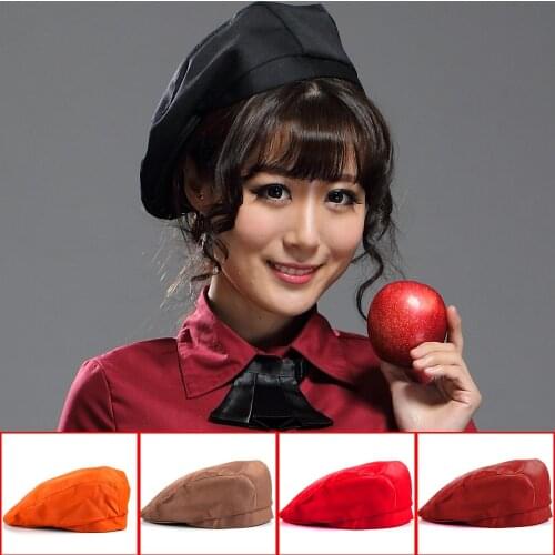 Hotel Work Service Cap West Restaurant Hat cafe front Cap restaurant bread shop hat Hotpot Restaurant Waiter Advance Hats