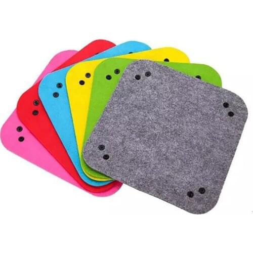 25*25cm Fabric Felt Folding Square Dice Tray Portable Quadrilateral Dice Box For Board Games Dice Storage