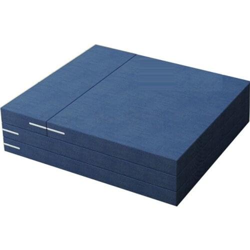 Folding mattress floor mattress tatami student single portable office thickened sponge pad