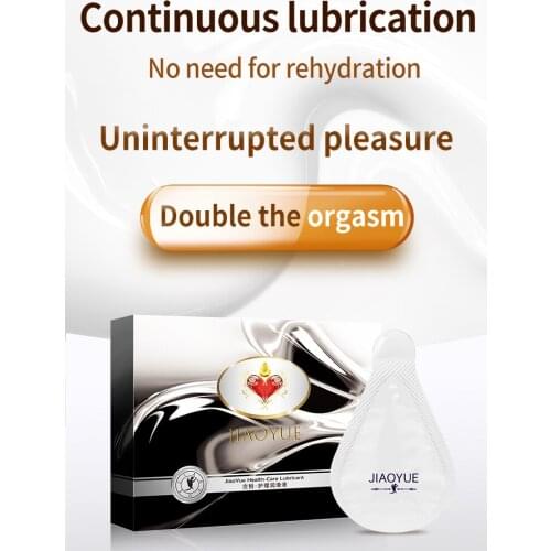 Lubricant for Sex Cream Sex Super Capacity Viscous Lube Water Based Oil Lubricant Anal Adult Masturbation Toy Couple Game 12pcs