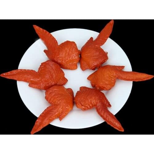 Party props hotel restaurant dining room hall victualing house shop store decoration fake simulation roast Chicken Wings model