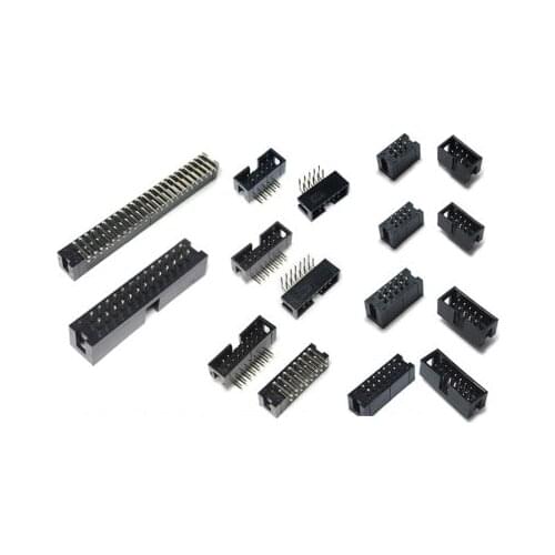 10PCS/LOT DC3 2.54 DC3-10P Jane cattle straight and curved feet legs simple horns seat copper needles Connector