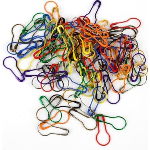 100pcs safety pins diy sewing tools accessory mix colors metal needles large safety pin small brooch clothing accessories