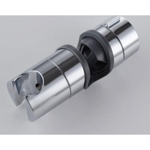 18-25mm Pipe Adjustable Rail Slider Shower Head Holder Lift Rod Support Bracket Straight Buckle Sprinkler Head Mounting Brackets