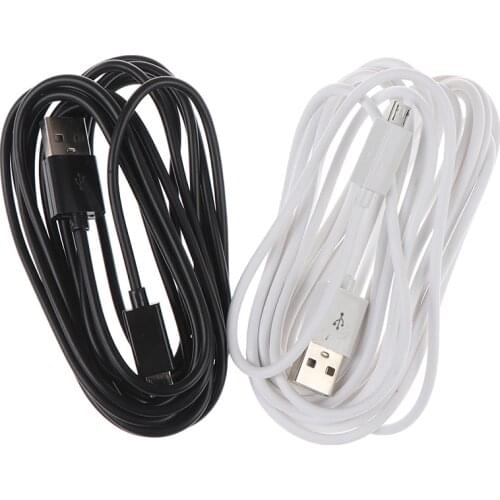 3M Extra Long Micro USB Charger Cable Play Charging Cord Line For Sony Playstation PS4 Wireless Controller Game Accessories