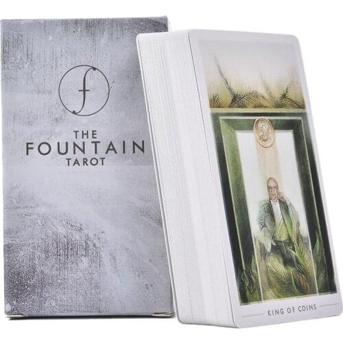 79PCS Tarot Guidebook Silvergilded Table Game Card For Family Gathering Party Reusable Suitable For Card Beginners And Enthusias