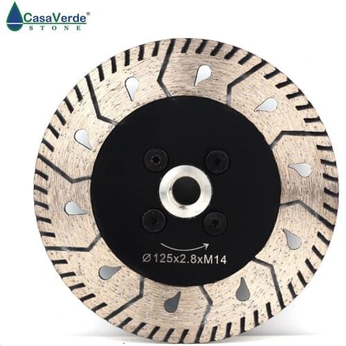 Free shipping 125mm circular cutting wheels 5 inch with 5/8"-11 flange for stone diamond grinding disc