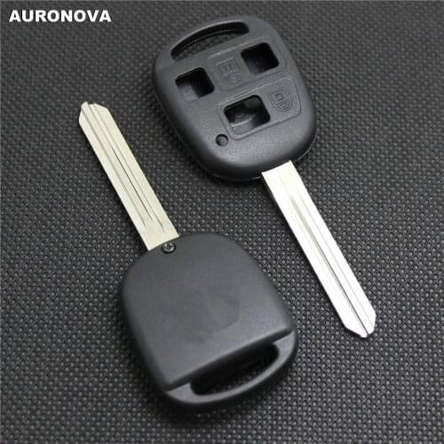 AURONOVA New Replace Original Key Shell for Great Wall Florid Haval Hover M4 3 Buttons Remote Car Key Case