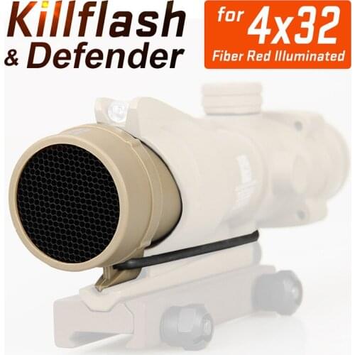 Black Tan Tactical red dot sight scope Kill Flash For hunting shooting GZ33-0031