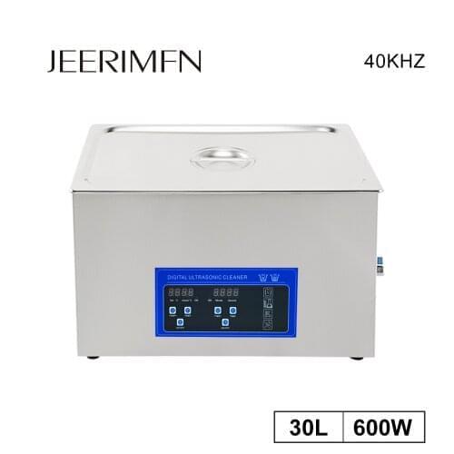 Digital Ultrasonic Cleaner 600W Heat Set Clinic Ultrasound Cleaning Machine Dental Engine Parts Oil Remove Stainless Bath 40KHZ