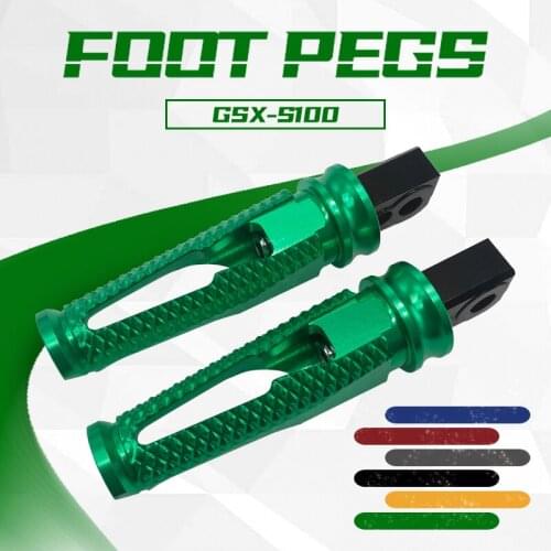 For Suzuki GSX S100 1300 B-King GSXR 600 100 1300 GSR 600 750 SFV 650 GSF 650 1250 Bandit Rear Foot Pegs Pedal Footrest Footpeg