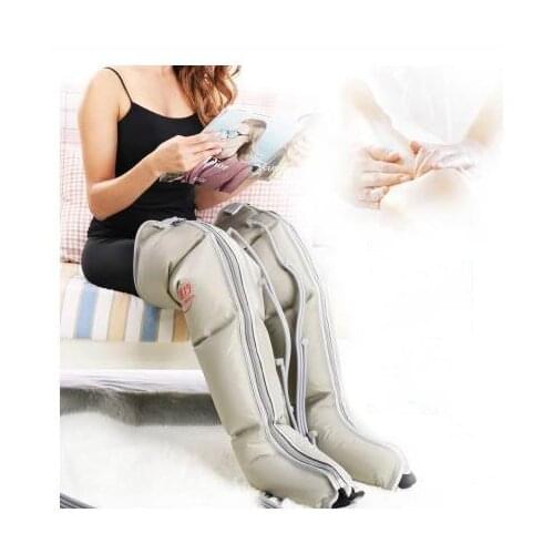 Electric Air Compression Leg Massager Leg Wraps Foot Ankles Calf Massage Machine Promote Blood Circulation Relieve Pain Fatigue