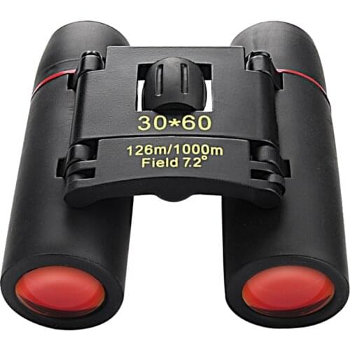 Pocket Mini Binoculars Powerful Zoom 30X60 HD Night VisionTelescope Long Range For Hunting Camping Equipment Spyglass Child