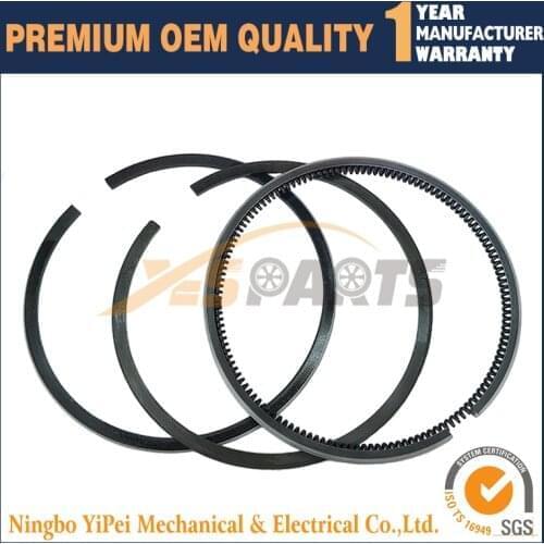 For Kubota Piston Ring Set STD No. 16292-21050 STD 78mm for V1505 D1105