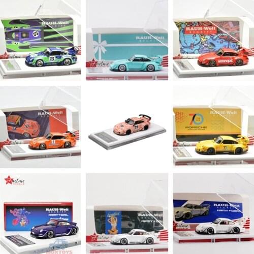 FuelMe 1:64 RWB 993 Army Girl Lomianki Royal Ocean Sopranos RAUH-Welt 70th Cinderella Resin Model Car