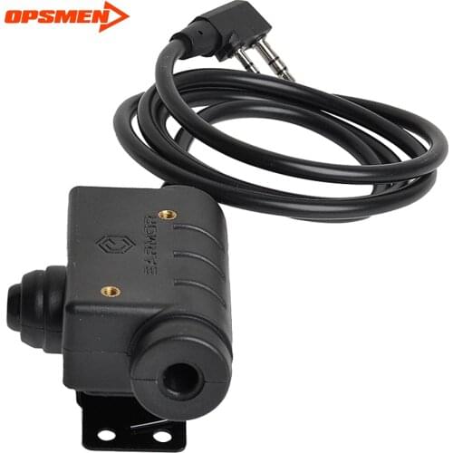 OPSMEN Earmor Military Adapter M51 Tactical Headset PTT Kenwood Phone Headphones Accessories Free Shipping